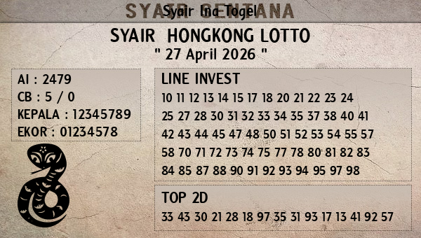 Prediksi Hongkong Lotto