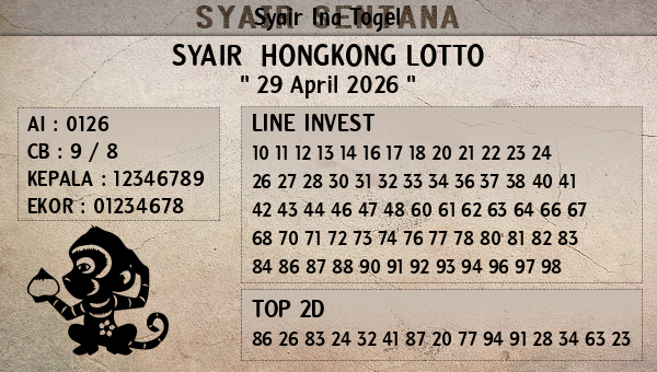 Prediksi Hongkong Lotto
