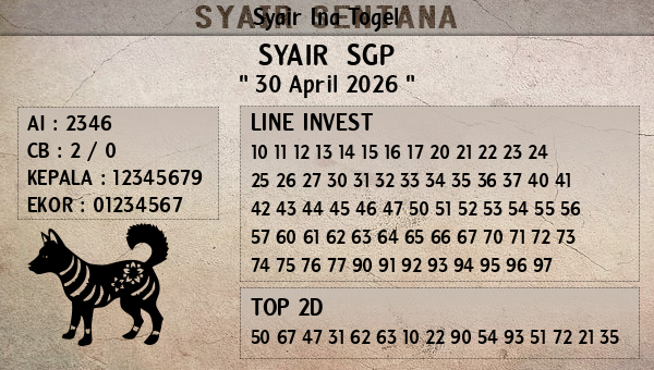 Prediksi SGP