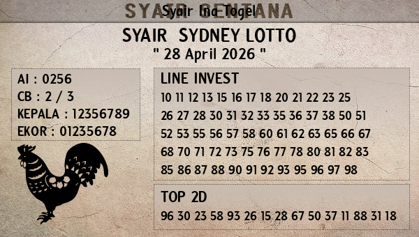 Prediksi Sydney Lotto