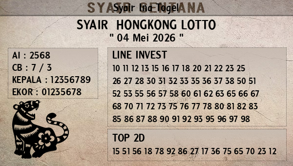 Prediksi Hongkong Lotto