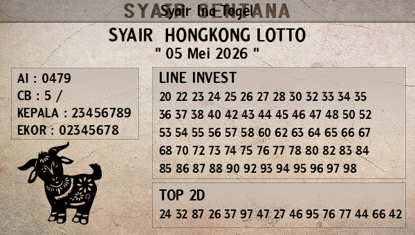Prediksi Hongkong Lotto