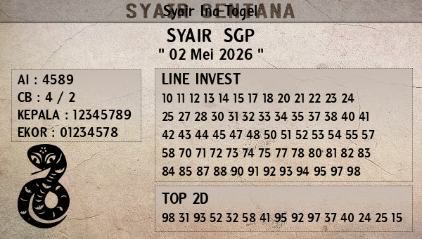 Prediksi SGP