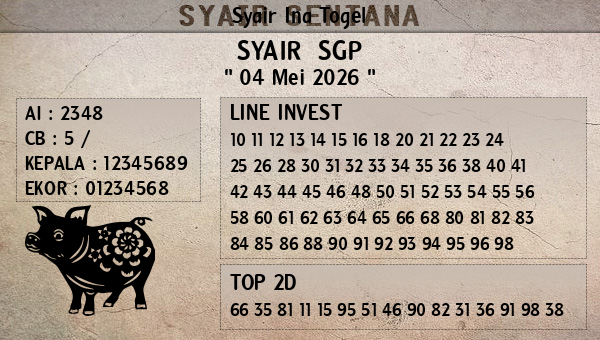 Prediksi SGP