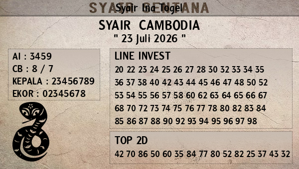 Prediksi Cambodia
