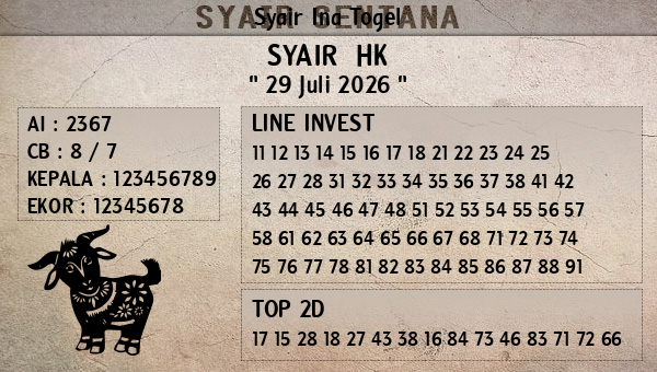 Prediksi HK