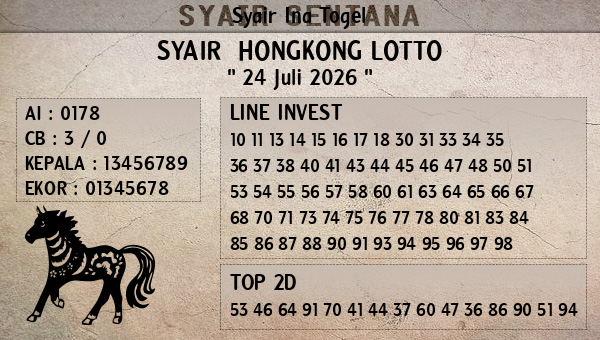 Prediksi Hongkong Lotto