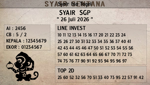 Prediksi SGP