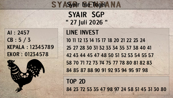 Prediksi SGP
