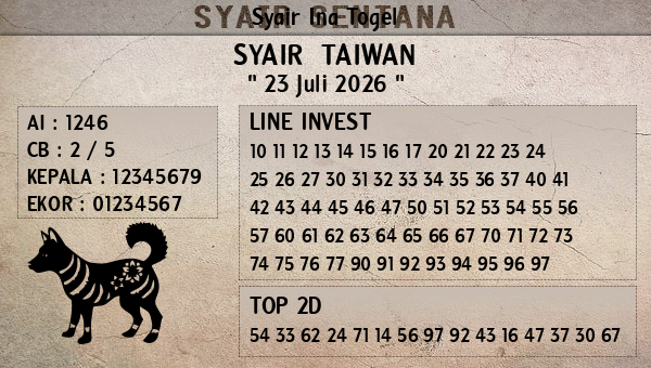 Prediksi Taiwan