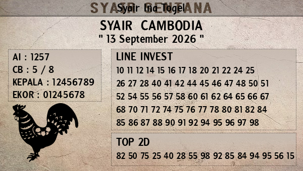 Prediksi Cambodia