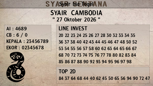 Prediksi Cambodia