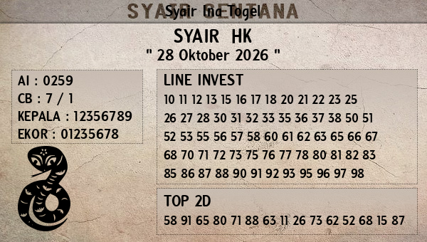 Prediksi HK