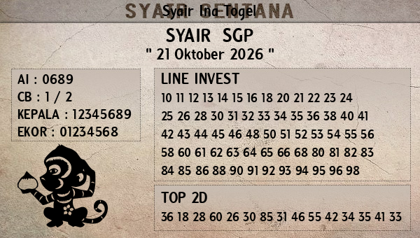 Prediksi SGP