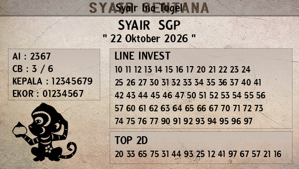 Prediksi SGP