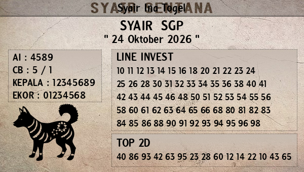 Prediksi SGP