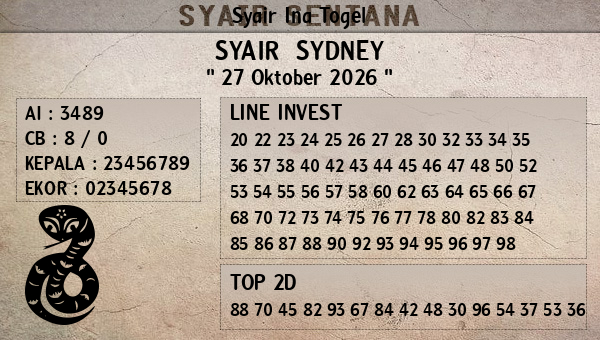 Prediksi Sydney